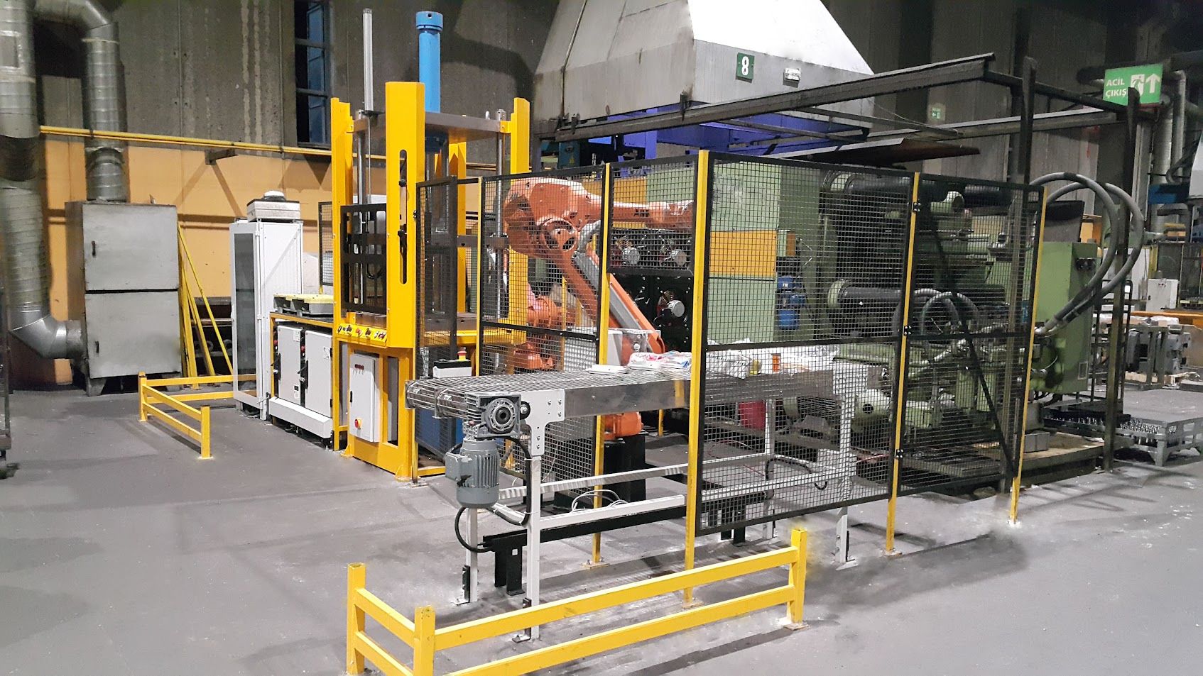 ABB Robotik Hücre Entegrasyonu - Rosis Robotik